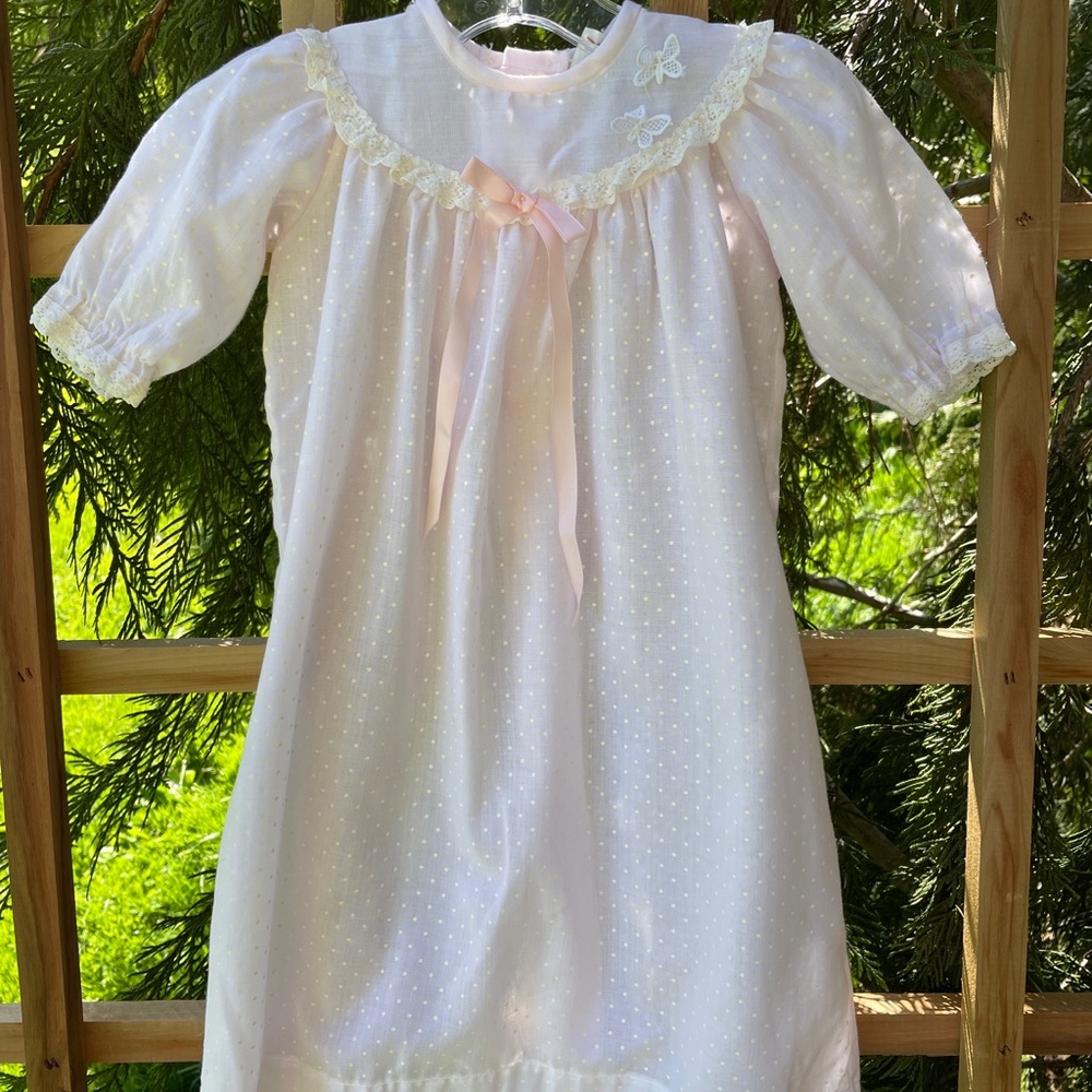 Isaacson Carrico Vintage 2T Pink Dress/Nightdress
